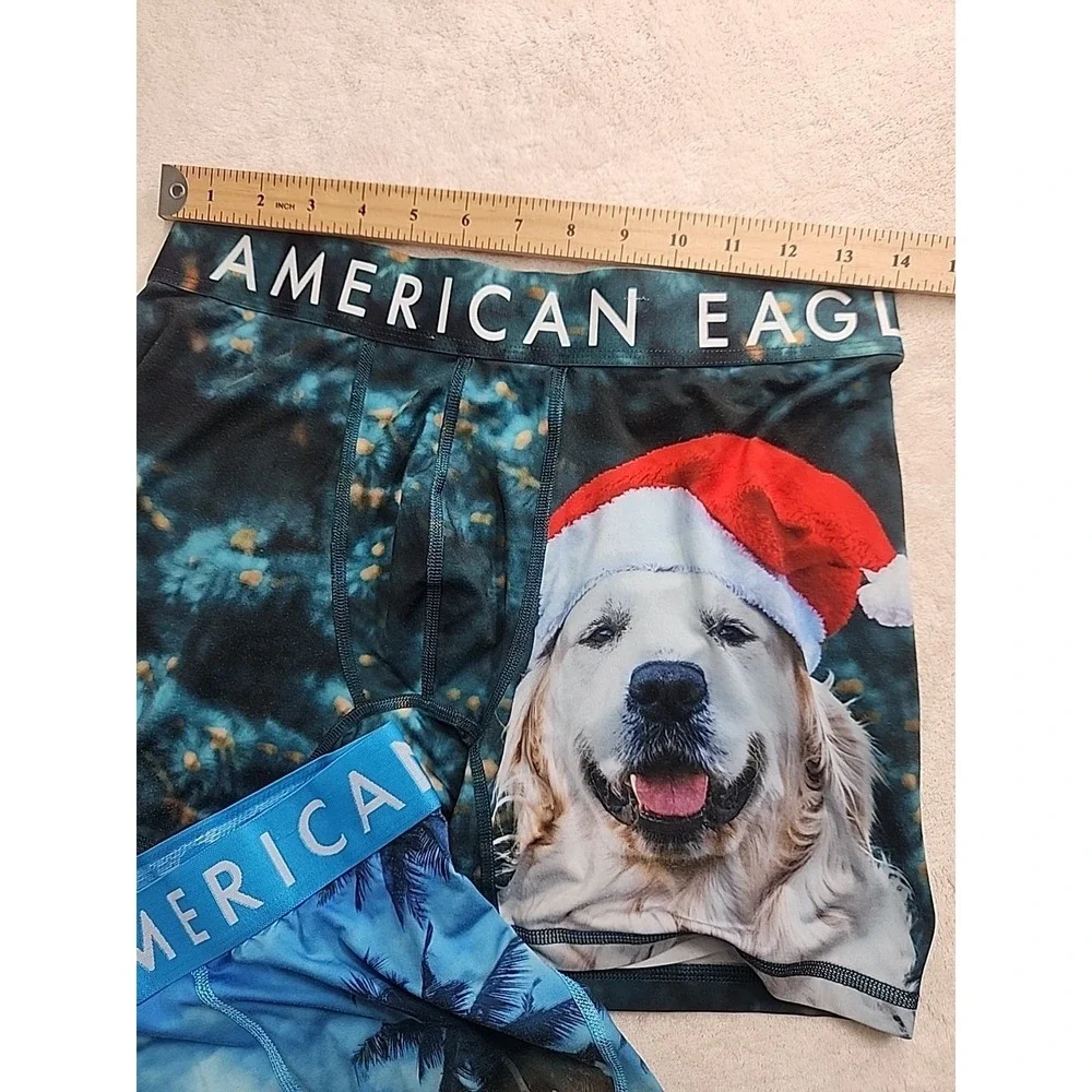 EUC Men's  FLEX  Boxers Briefs  Lot 3 American Eagle 32-34 Medium